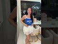 Troquei o look para a assistir o jogo do Brasil