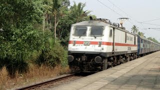 Alleppey Express Train Announcements At Aluva Station
