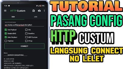 cara memasukan config http custum hc