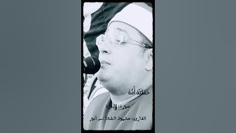 وَوَصَّيْنَا الْإِنسَانَ بِوَالِدَيْهِ احسانا،سورة  الأحقاف ،محمود الشحات انور  ...