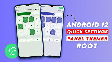 😱Android 12 Quick Settings Panel Themer (Root) Android 12 QS Panel Customisation
