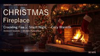 Christmas Fireplace Ambience | 3D Binaural Soundscape | 90 Min Sleep & Relaxation screenshot 2
