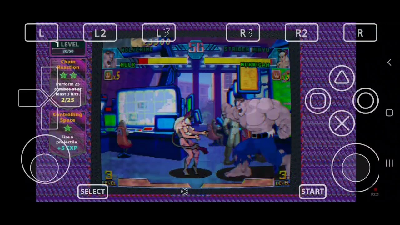 Marvel vs. Capcom Origins On Android Emulator .( Aps3e).👊#ps3 - YouTube