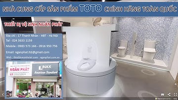 Nắp rửa Bồn cầu cảm ứng, tự động rửa thông minh TOTO