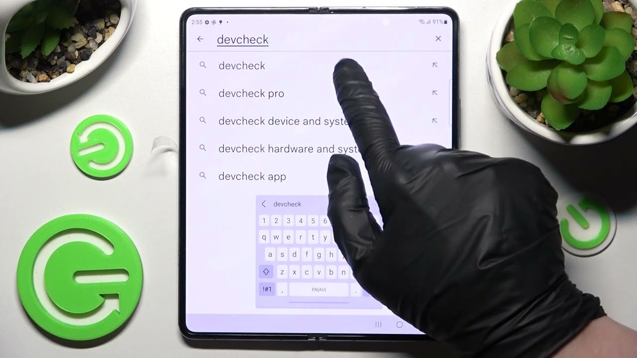How to Check Phone Specification in SAMSUNG Galaxy Z Fold 4 – DevCheck App