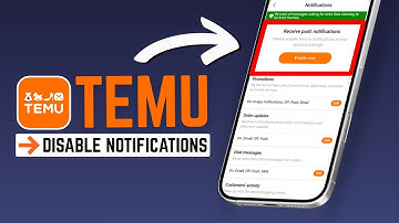 Temu App: How To Disable/Enable Temu App Push Notifications on Android Phones