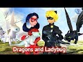 Dragon Ladybug SEASON 3! FULL - EPISODE | MIRACULOUS Train Dragons 3 New Playmobil