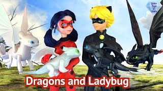 Dragon Ladybug SEASON 3! FULL - EPISODE | MIRACULOUS Train Dragons 3 New Playmobil