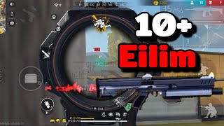 Highlights 1 vs 4 rusher 10+Elimination [FREE FIRE]