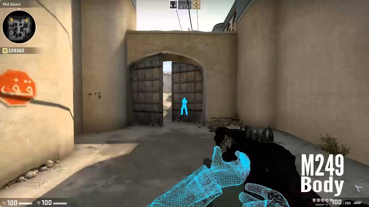 [TEST]Penetration on new doors CS:GO de_dust2 - YouTube