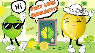 TALK TO FRUITS with BomBom | Lime & Lemon | Fruits Stories - Kids Stories