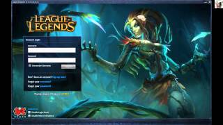 LOL 악령 자이라 로그인화면 (Haunted Zyra Login screen)