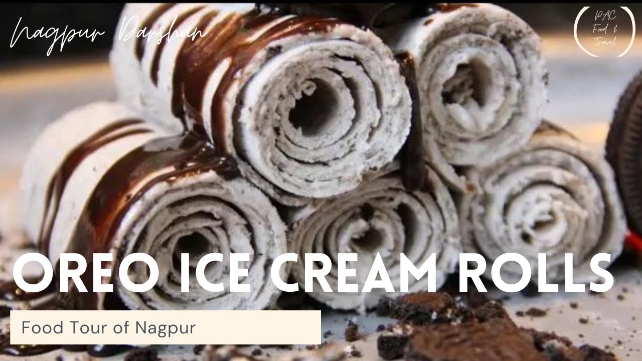 Oreo Ice Cream Roll | Frozen Roll - YouTube