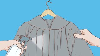 Don’t ruin your Graduation Gown! How to de-wrinkle a Graduation Gown the RIGHT way