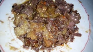 Como hacer RABO DE TORO EN SALSA