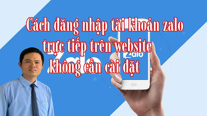 Cách đăng nhập zalo trên máy tính bang so dien thoai