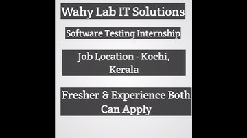 Software Testing Internship#fresher #experienced #youtubeshorts #softwaretestingjobs #getemployed