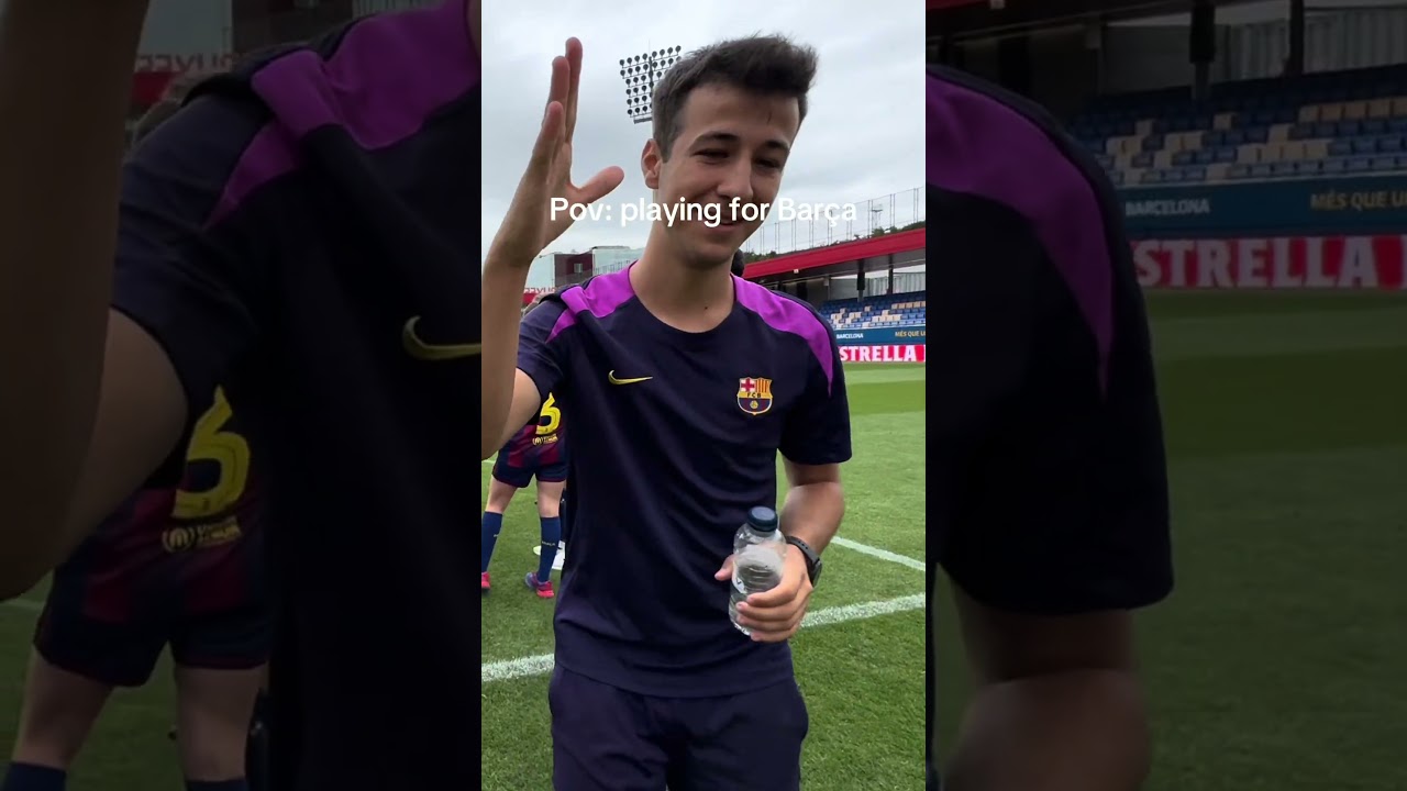 Playing for Barça💙❤️