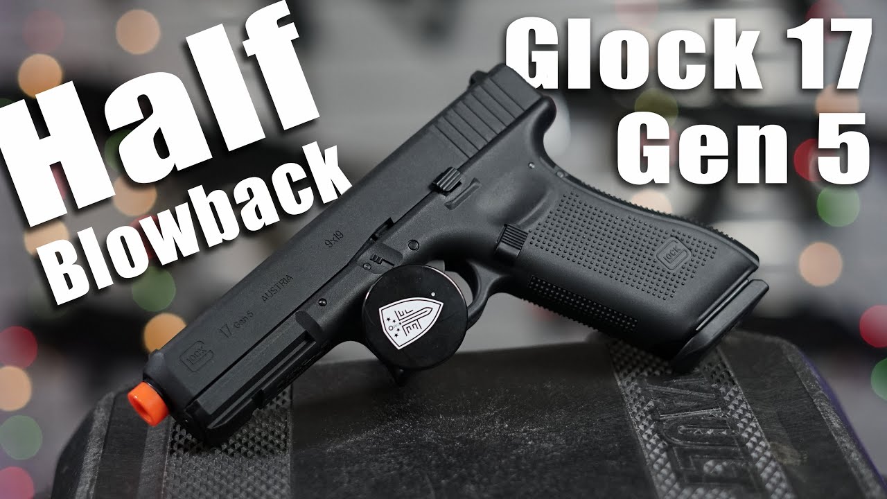 Elite Force GLOCK 17 Gen 5 Gas Blow Back Airsoft Pistol ( Black )