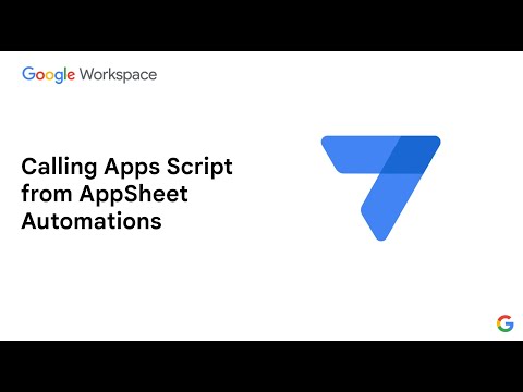 Calling Apps Script from AppSheet Automations