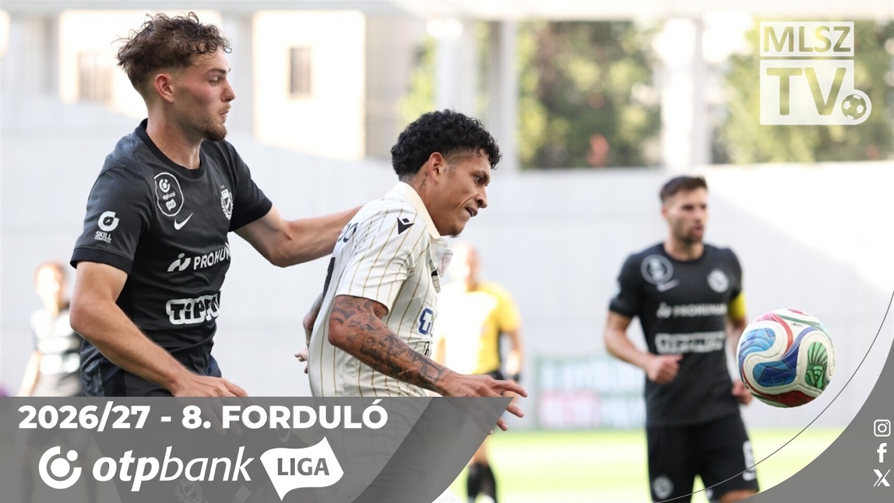 MTK Budapest – ETO FC | 1-2 | (0-0) | OTP Bank Liga | 8. forduló | MLSZTV