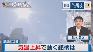 記録的猛暑　気温上昇で動く銘柄は【日経モープラFT】（2023年8月4日）