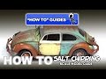 Salt chipping  scale model how to guide