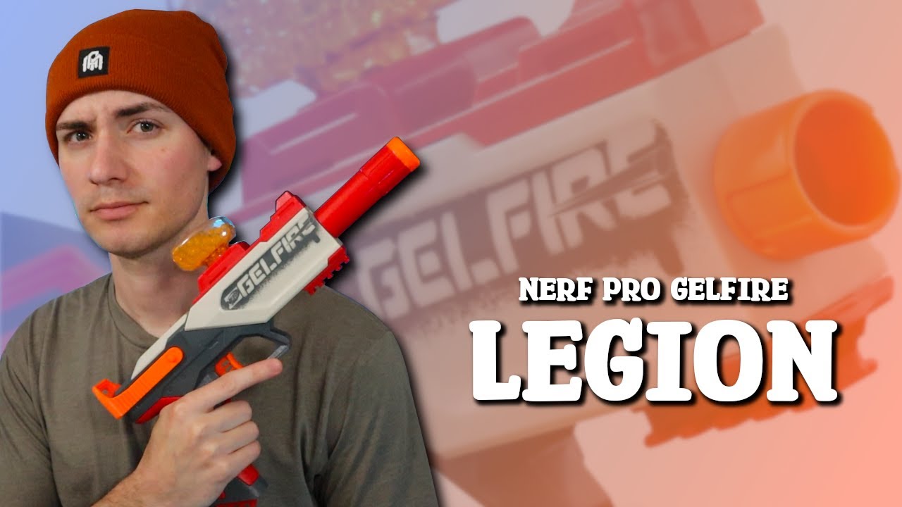 Pistola de hidrogel Nerf Gel Fire Legion