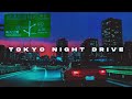 tokyo night drive - calm lofi hiphop + chill + beats 🎶