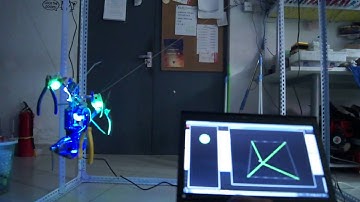 Project X: 4 Wires driven parallel robot