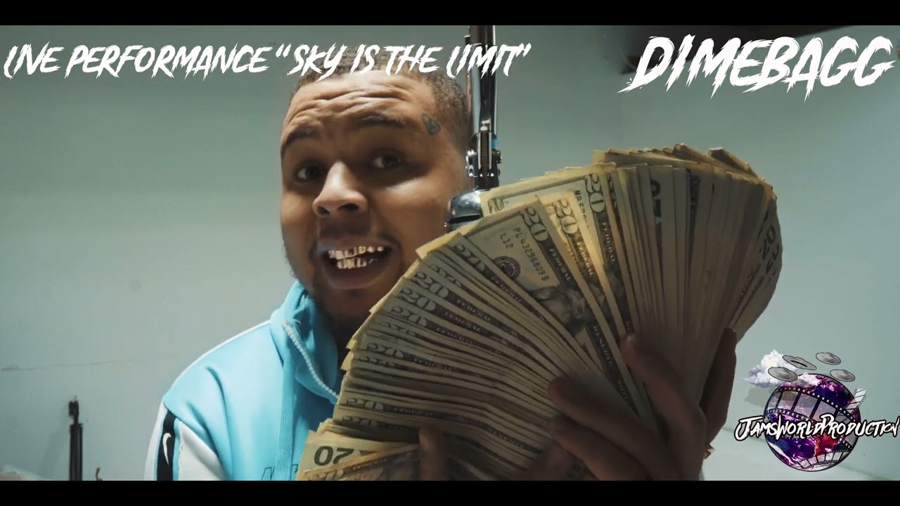 DimeBagg "Sky Is The Limit" Mic Check (Live Performance)