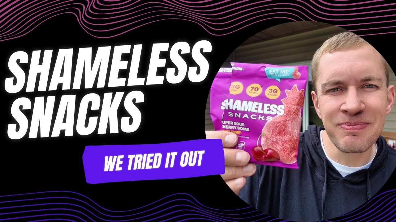 Shameless Snacks - Healthy Low Calorie Snacks, Low Carb Keto Gummies - We tried it out!