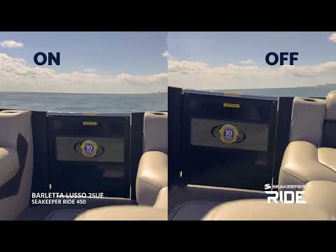 Barletta Lusso 25 X Seakeeper Ride | ON/OFF Comparison