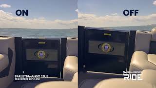 Barletta Lusso 25 X Seakeeper Ride | ON/OFF Comparison