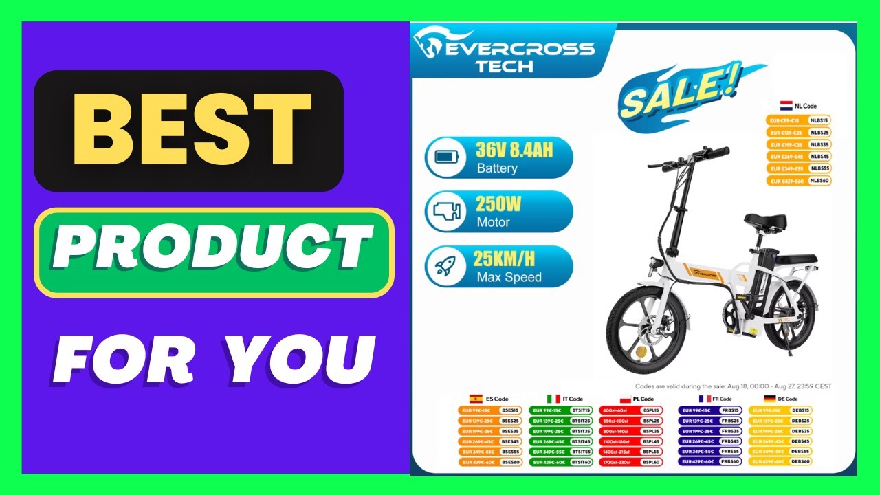 EVERCROSS TECH EK5 Electric