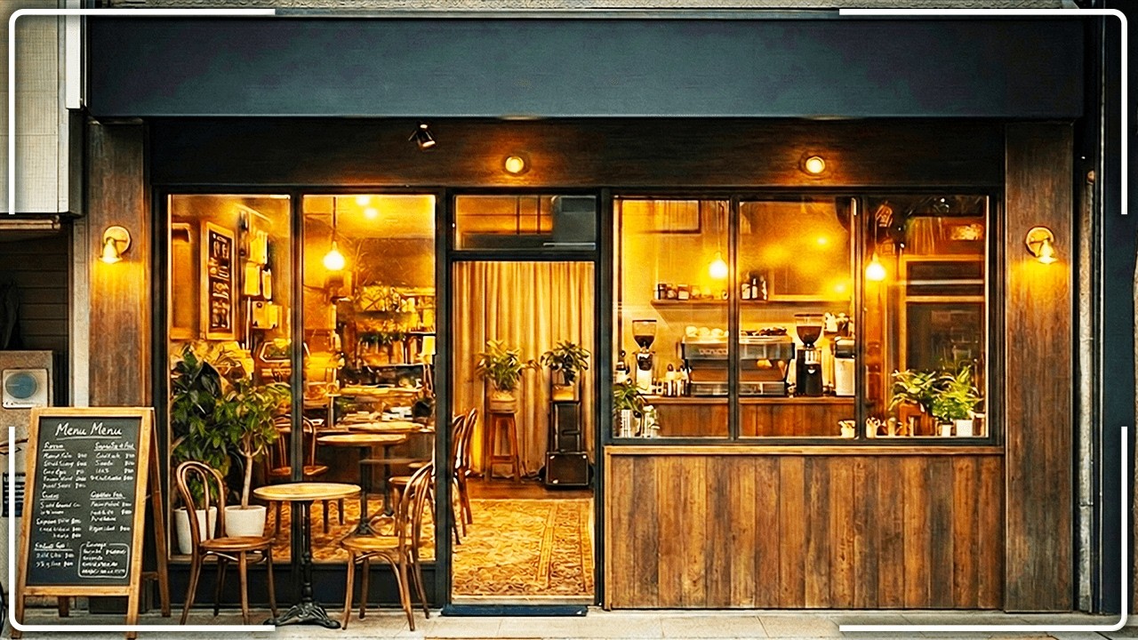 Morning Acoustic Cafe BGM - Intimate Indie Folk & Soft Guitar for Focus, Study, and Relaxing