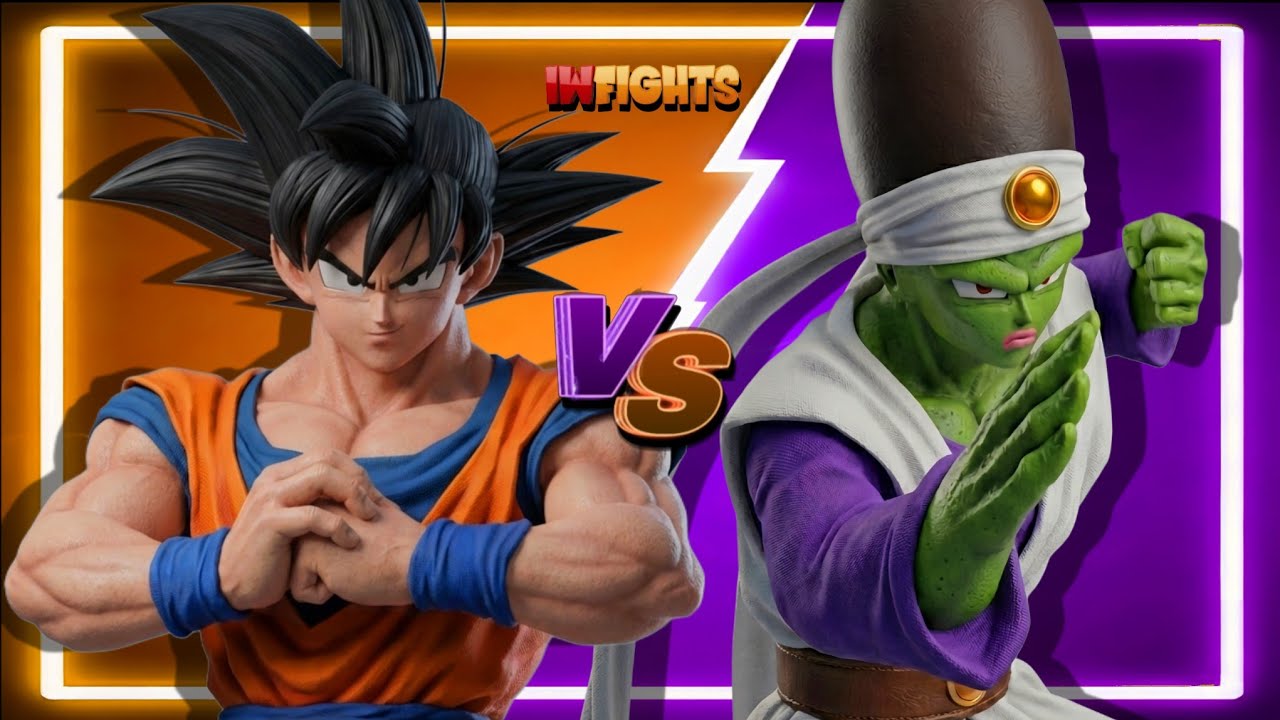 Goku Vs. Pikkon (CPU Battle) DBZ - BUDOKAI 4