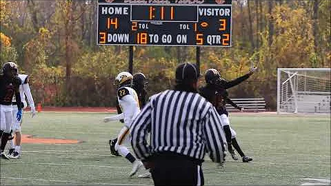 Belleville 2022 WR Jeremiah Caldwell highlights vs...