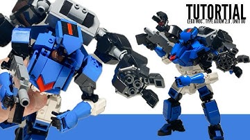 How to Build a Lego Mech: Four Hands MOC Tutorial (Type Axiom 2.0, Unit 00)