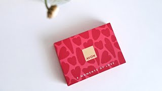 Комплект бижутерии Дейзи от Avon. Мини адвент календарь ко Дню Влюблённых.