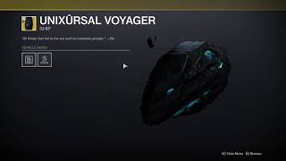 Celebrity The New 30th Anniversary Ship Is a Rock (Destiny 2) Profile