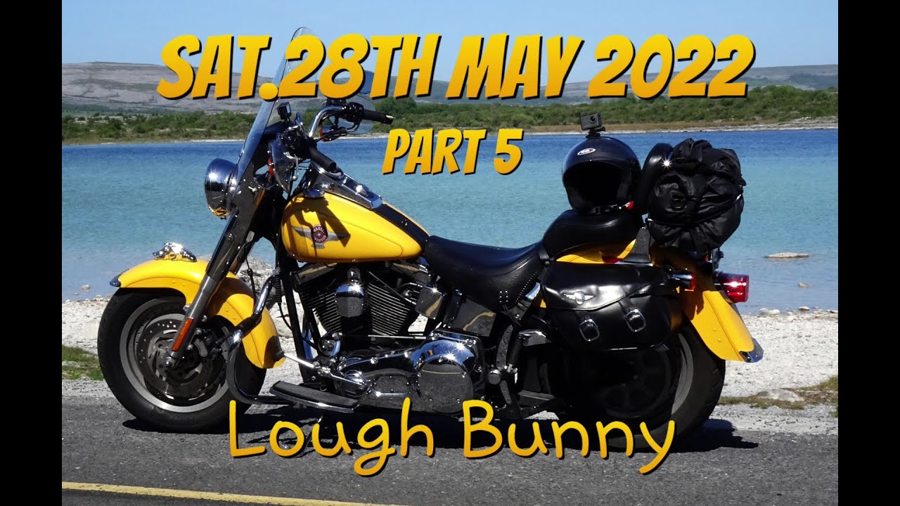 Irish man on his Harley driving for 2 days around Clare, Burren and Fr.Teds House