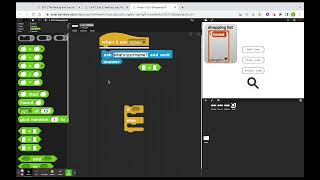 Unit 2 Lab 2 shopping list