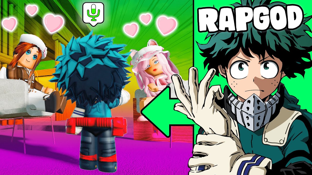 Try Hard TROLLS Roblox Voice Chat as DEKU ("ALL MIGHTY BARS")