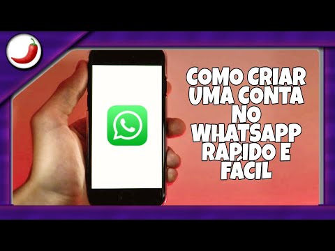 Vídeo: Como Se Registrar No Whatsapp