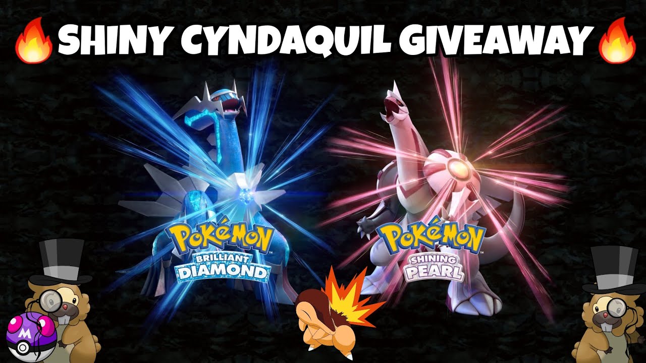 Pokemon Shining Pearl/Brilliant Diamond - ⭐🔥Shiny Cyndaquil🔥⭐ Giveaway