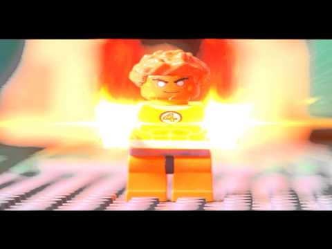 Lego Hulk, Human Torch and Deadpool Animations (TESTS)