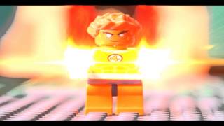 Lego Hulk, Human Torch And Deadpool Animations Tests