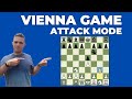 Play vienna game in attack mode line 3 g3  aggressive chess openings