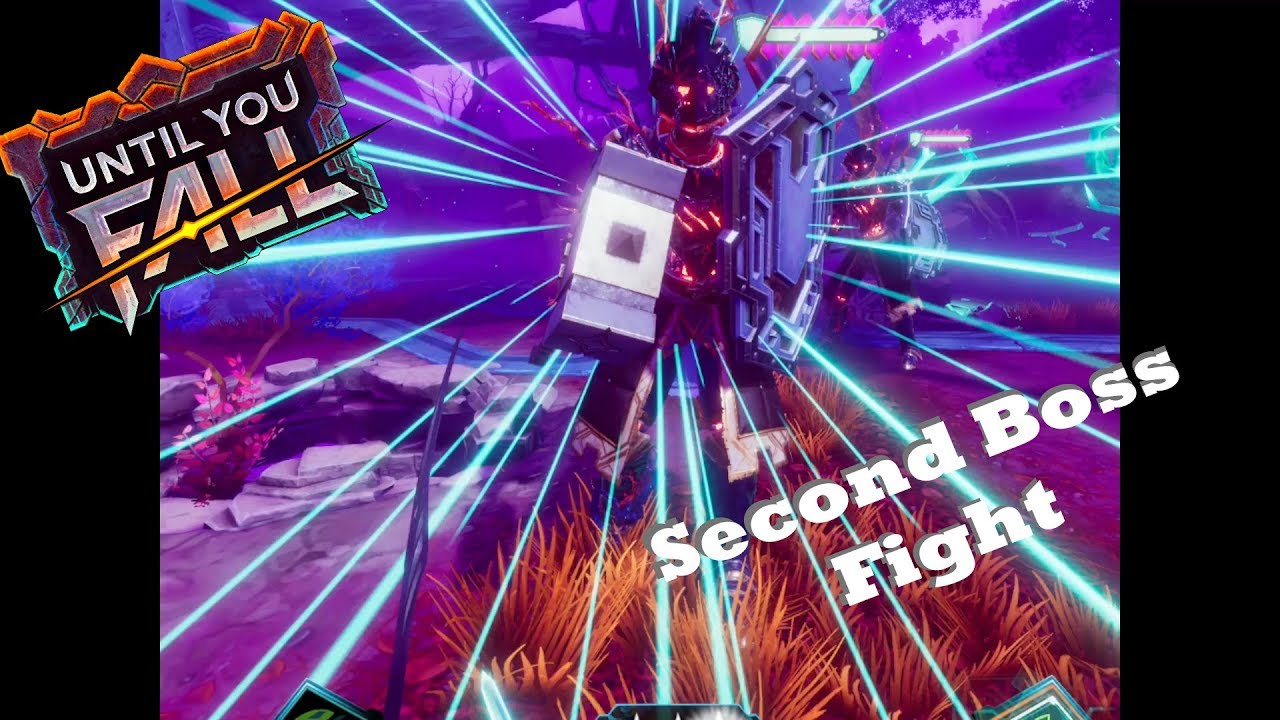 Until You Fall Second Boss Fight 3 YouTube